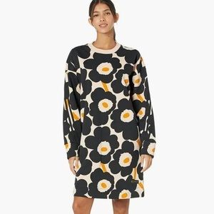 adidas × Marimekko Sportswear Sweatshirt Floral Dress - Oversized Fit